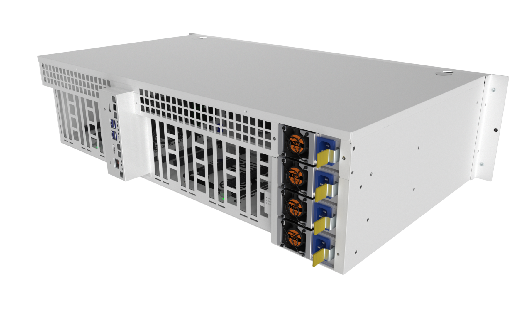 GPURisers R8 - 8 GPU Smart Mining Rig - GPURisers.com